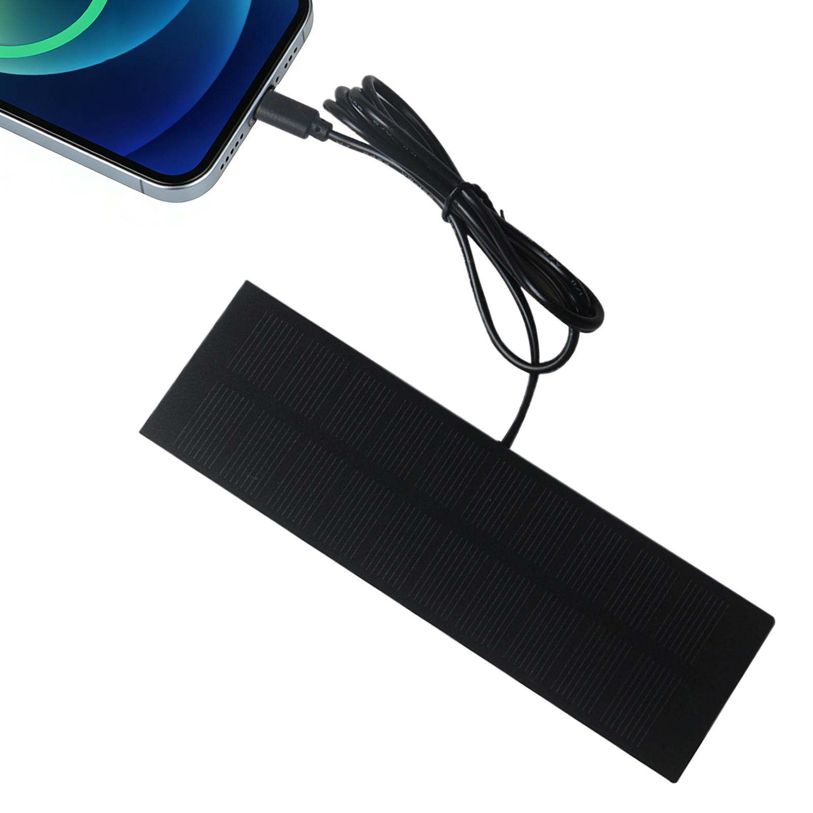 Outdoor Power Board - 5W 5V Tragbares Solarpanel USB-Solarladegerät für