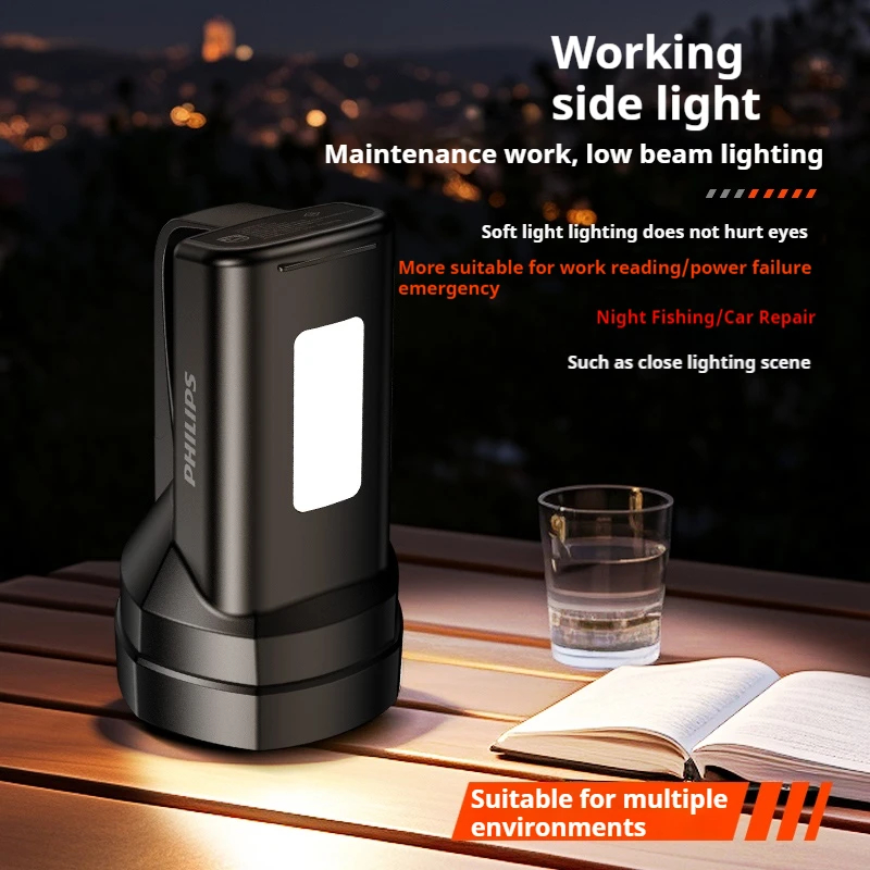 Outdoor Power Usb - 2025 Neue wiederaufladbare USB-Taschenlampe Philips SFL3121,