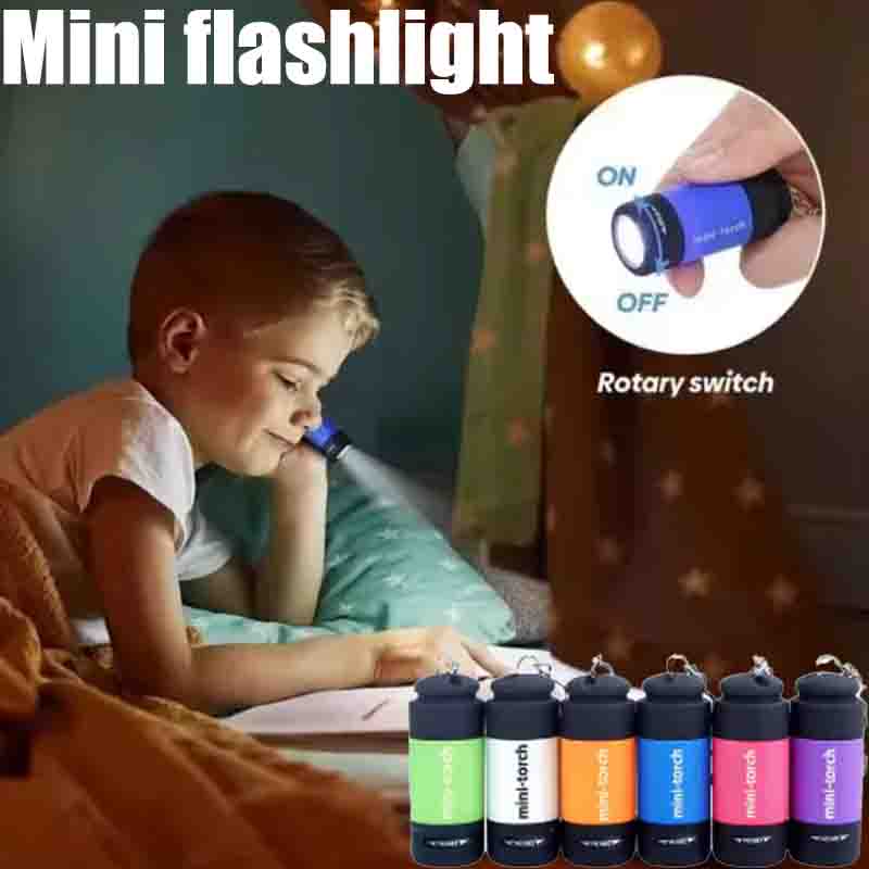 Outdoor Power Usb - USB wiederaufladbare Mini-Taschenlampe für Camping, starkes