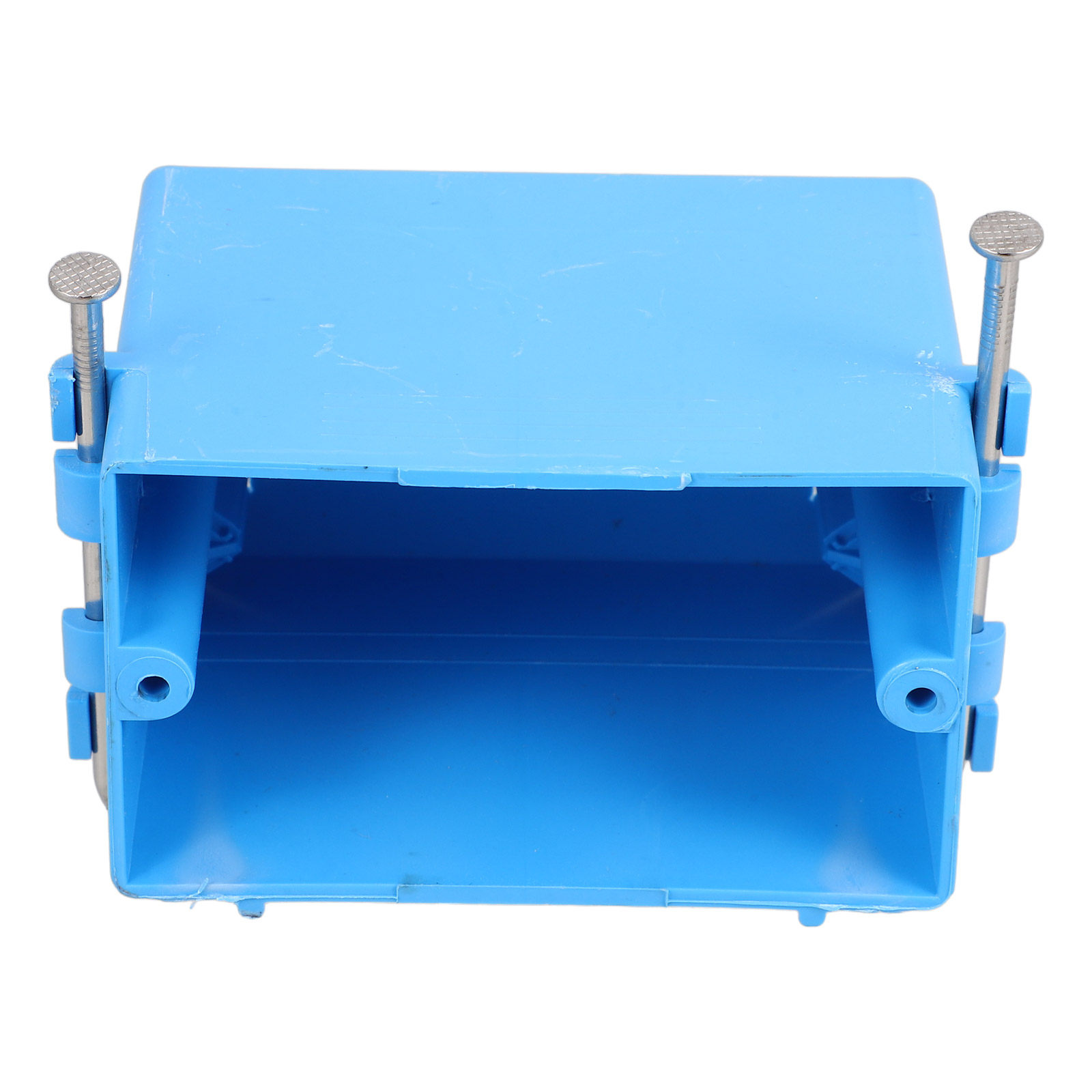 Outdoor Power Outlet Install - Robuste ABS-Außensteckdosenbox zur Wandmontage ohne Deckel,