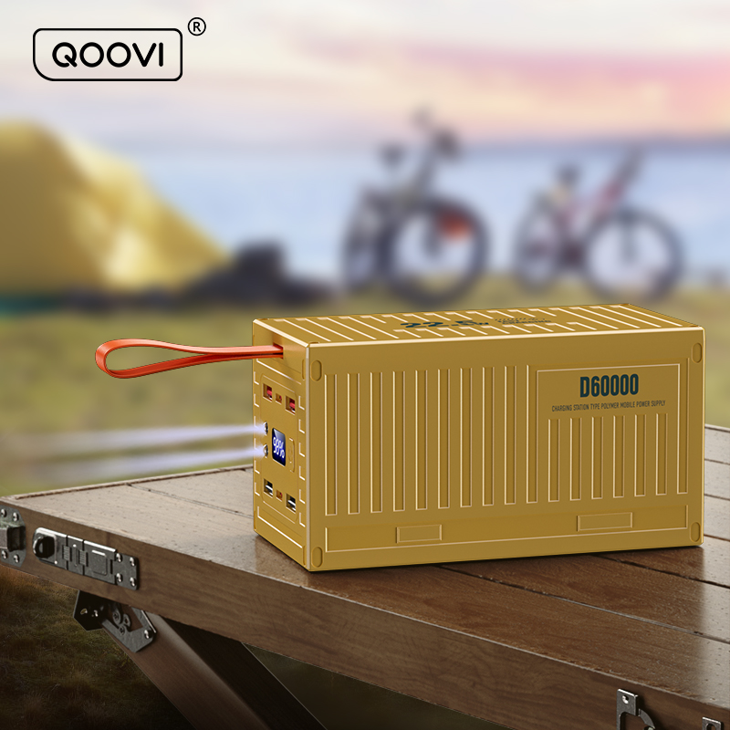 Outdoor Power Hub - QOOVI 60000 mAh Power Bank 22,5