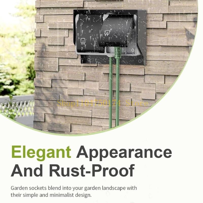 Wasserdichte Außensteckdose mi – Outdoor Power Outlet Install Bewertung und Preis