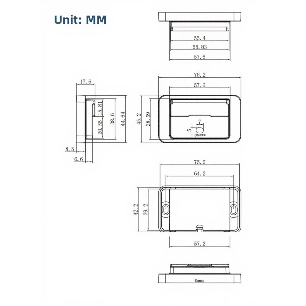 LKW-Stromanschluss RV-Steckdos – Outdoor Power Outlet Install Bewertung und Preis