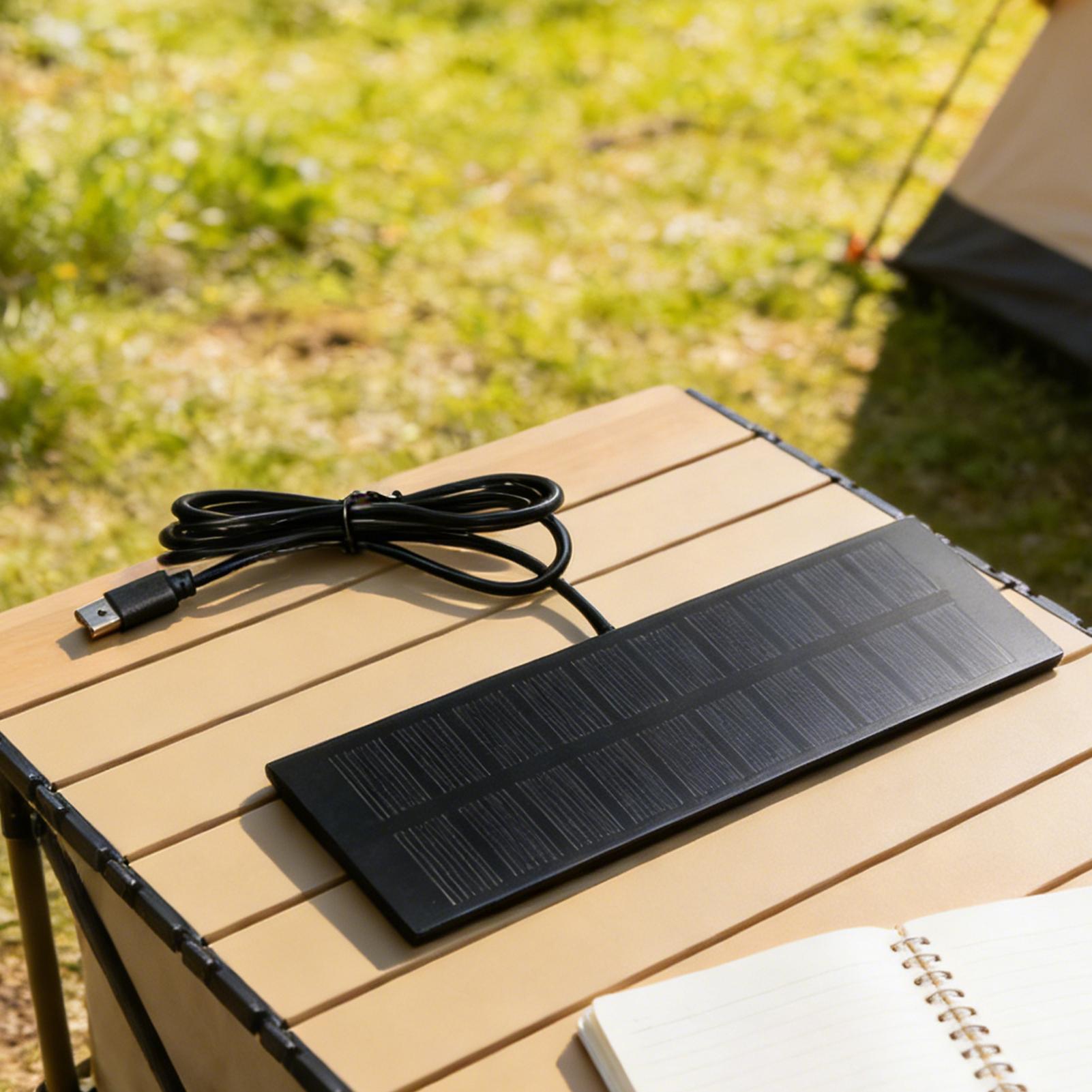 5W 5V Tragbares Solarpanel USB – Outdoor Power Board Bewertung und Preis