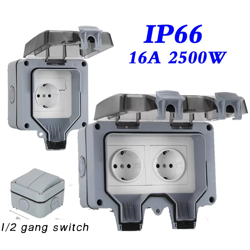 EU KR Wasserdichte Steckdosen  – Outdoor Power Hub Bewertung und Preis