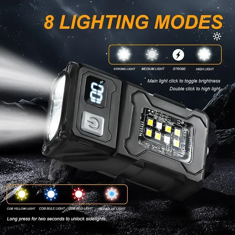 Mini USB Aufladbare LED-Tasche – Outdoor Power Usb Bewertung und Preis
