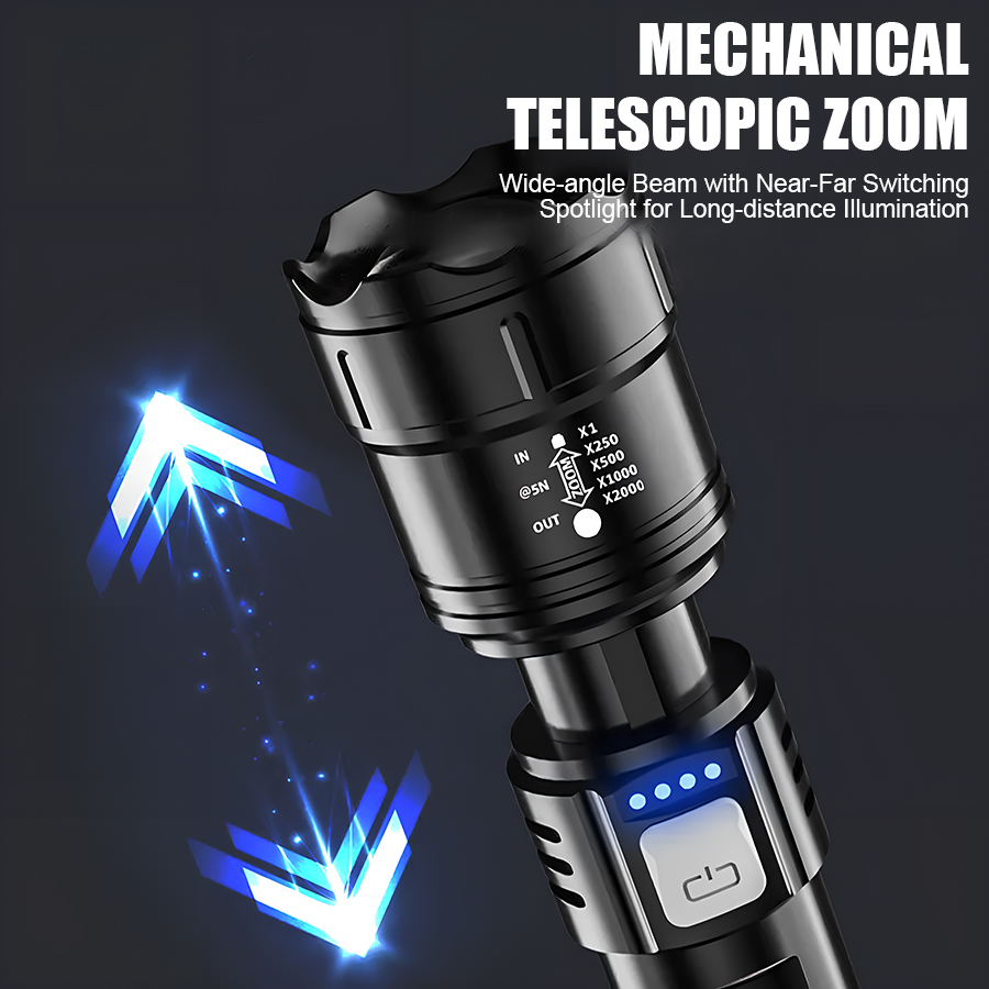 Hochleistungs-P50-LED-Taschenl – Outdoor Power Usb Bewertung und Preis