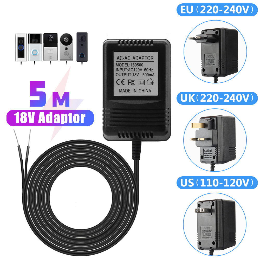 US UK EU Stecker 18V AC zu DC  – Outdoor Power Adapter Ring Bewertung und Preis