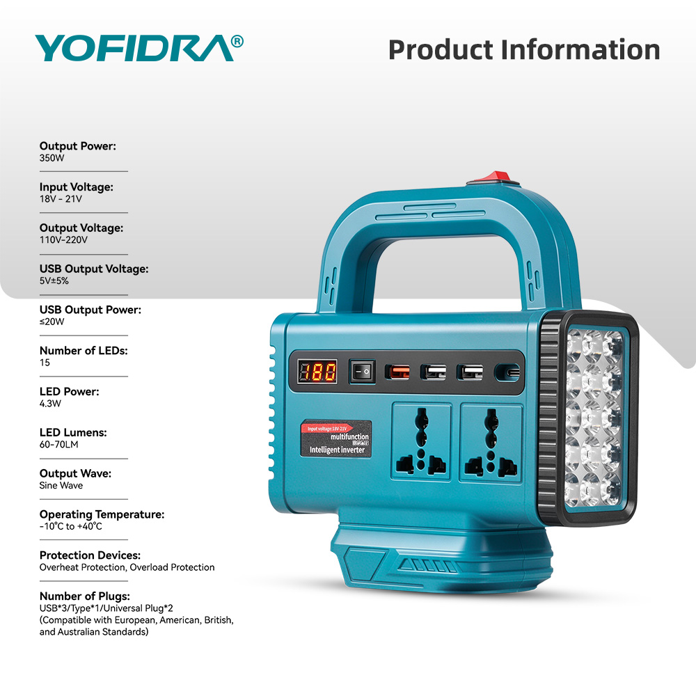 YOFIDRA 220V Tragbarer Stromwe – Outdoor Power Hub Bewertung und Preis