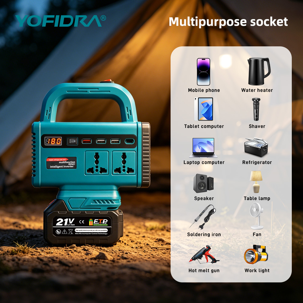 YOFIDRA 220V Tragbarer Stromwe – Outdoor Power Hub Bewertung und Preis
