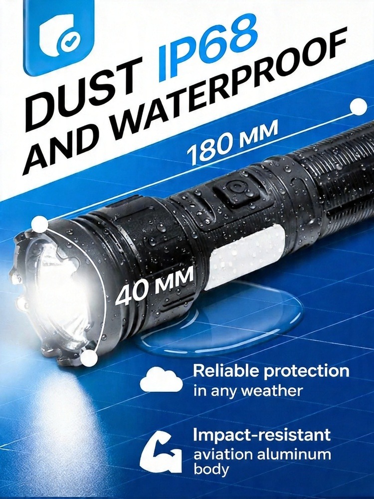 Laser-Handlampe Wiederaufladba – Outdoor Power Usb Bewertung und Preis