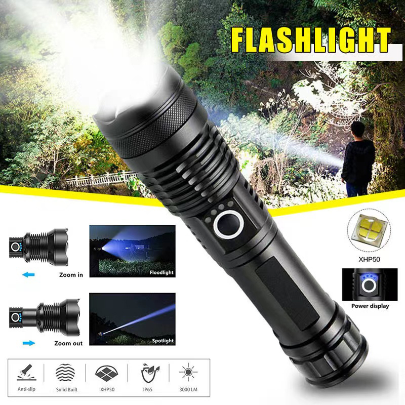 Hochleistungs-XHP70-LED-Tasche – Outdoor Power Usb Bewertung und Preis